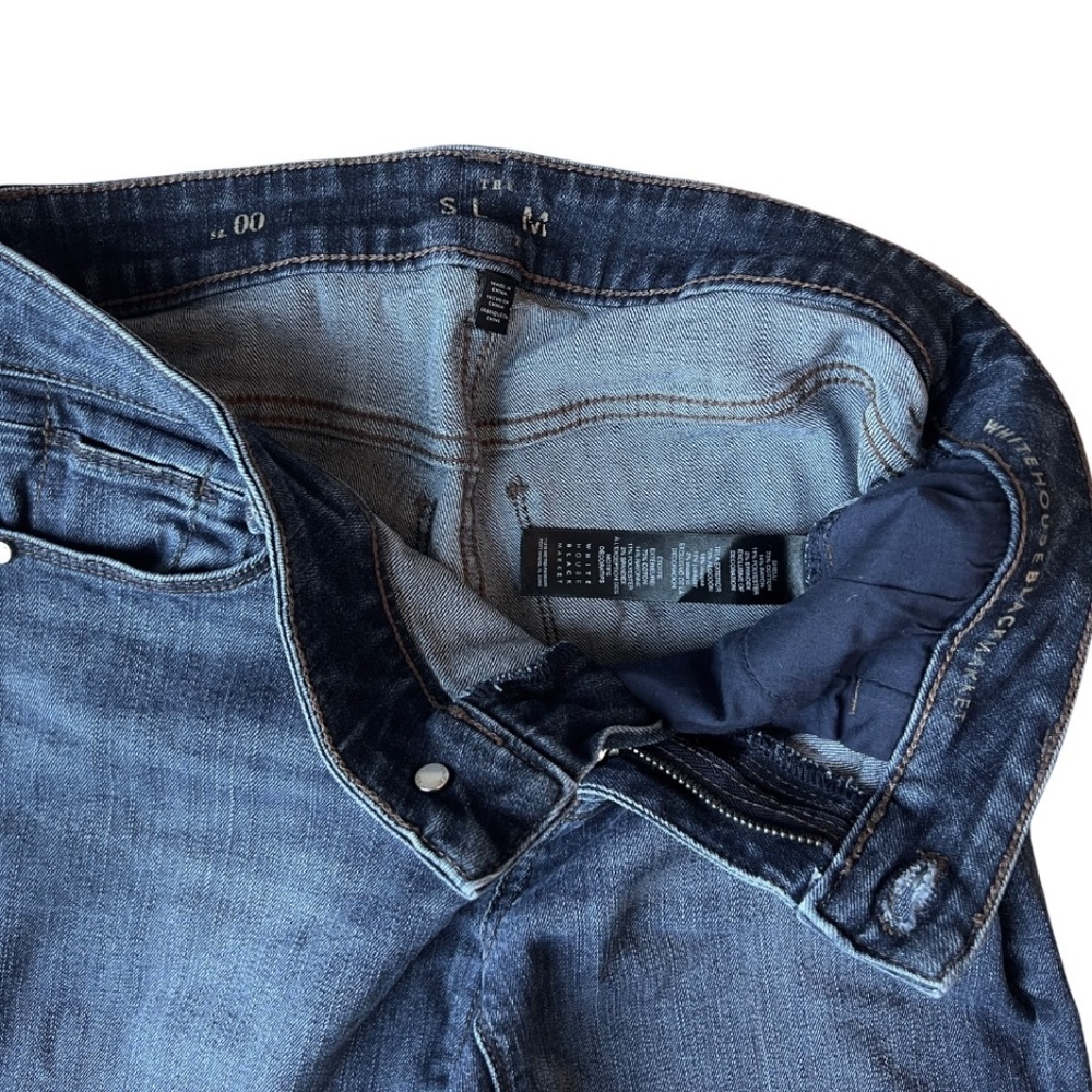 White House Black Market skinny jeans, size 00R - Picture 4 of 7